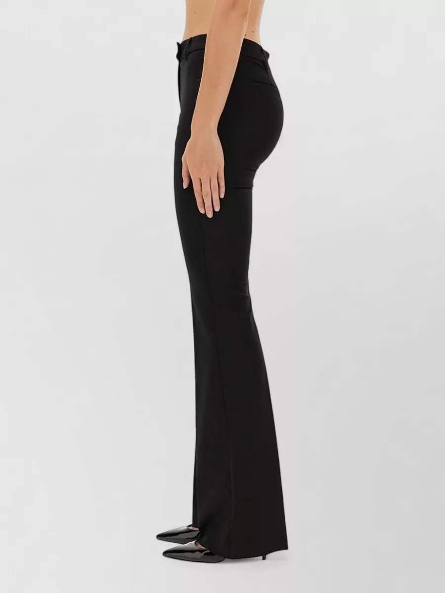 Thelatest Cotton Skinny Flared Trousers