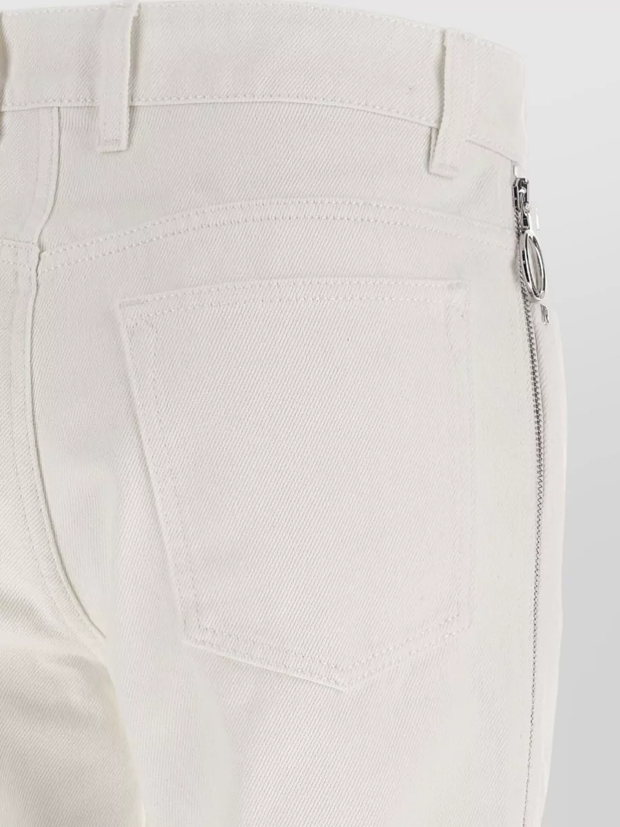 Paco Rabanne Cropped Denim Trousers