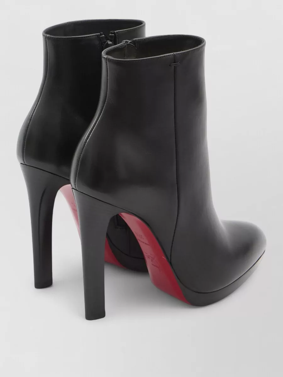 Christian Louboutin Fannylove Ankle Boots Sculptural Heel