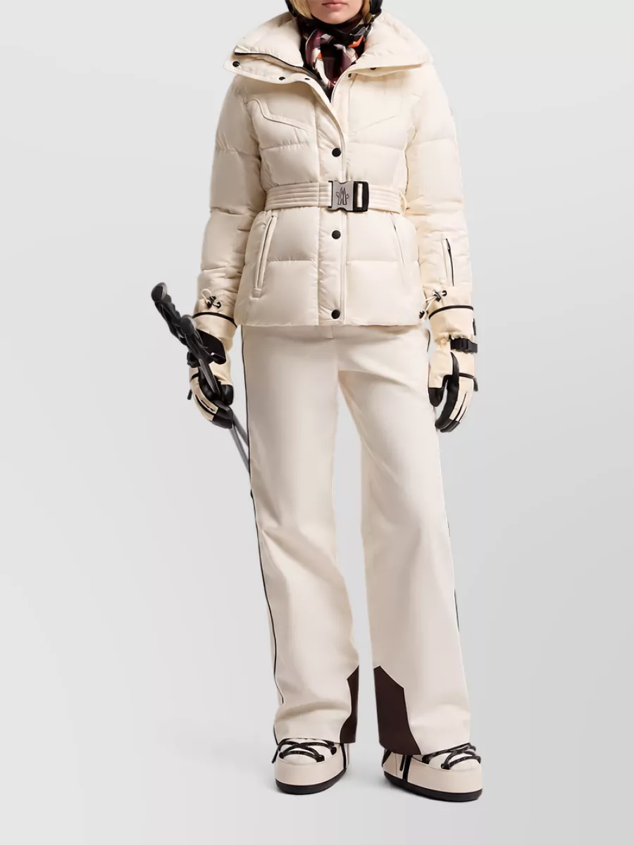 Moncler Down Belted Ski Jacket