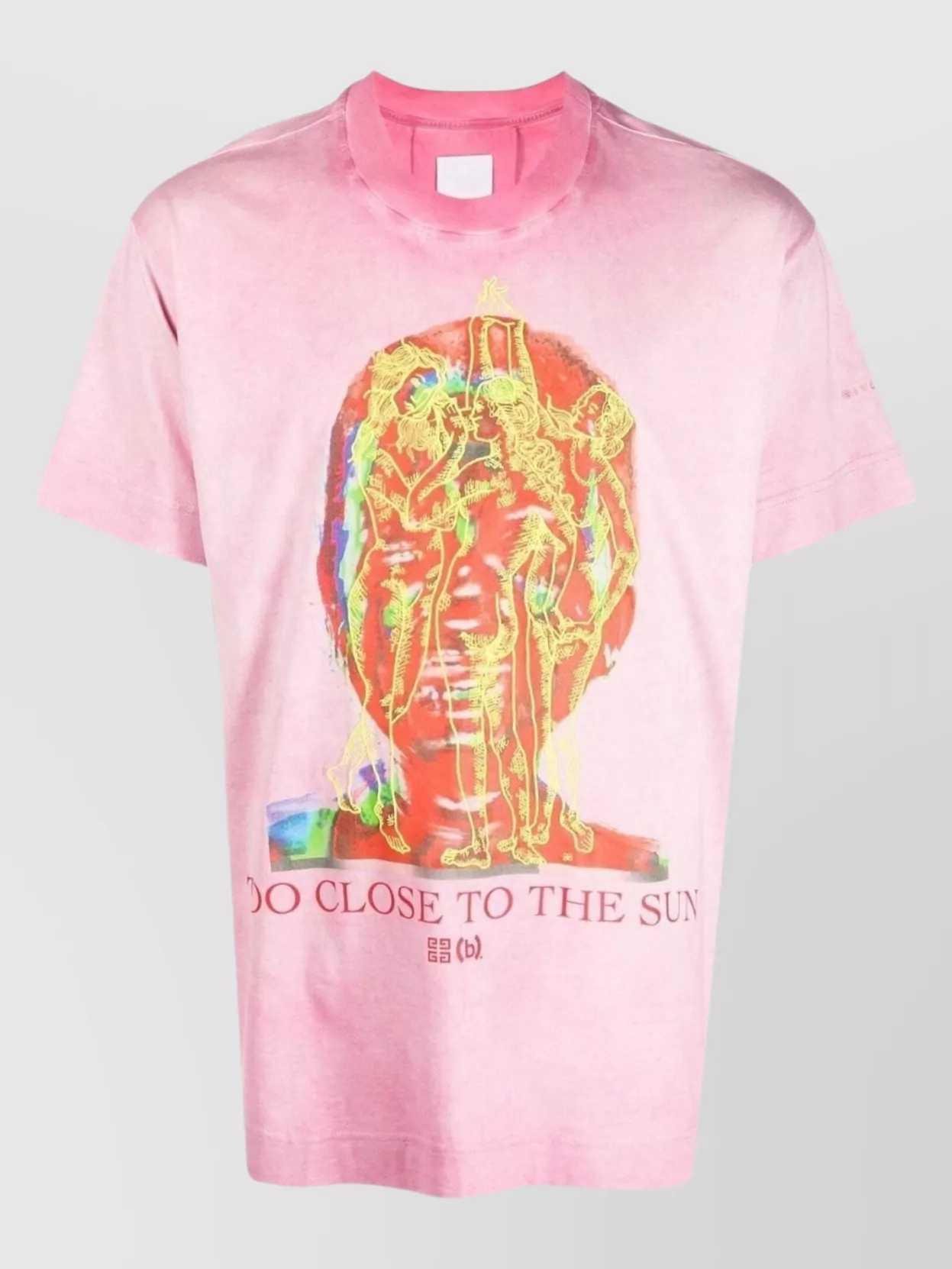 Givenchy X Bstroy Graphic-print T-shirt In Pink