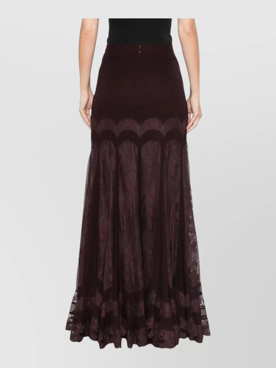 Zimmermann Silk Floral-Print Maxi Skirt