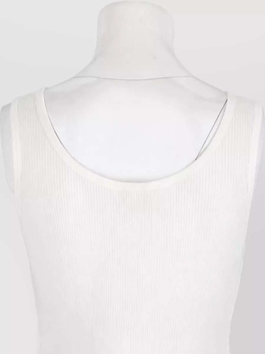 Chloé Cotton Logo Tank Top