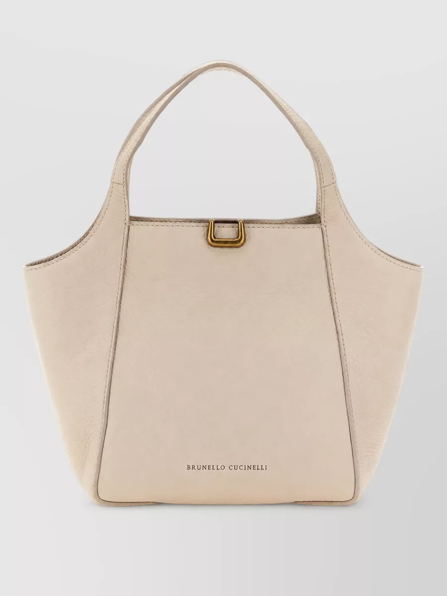 Brunello Cucinelli Soft leather shoulder bag