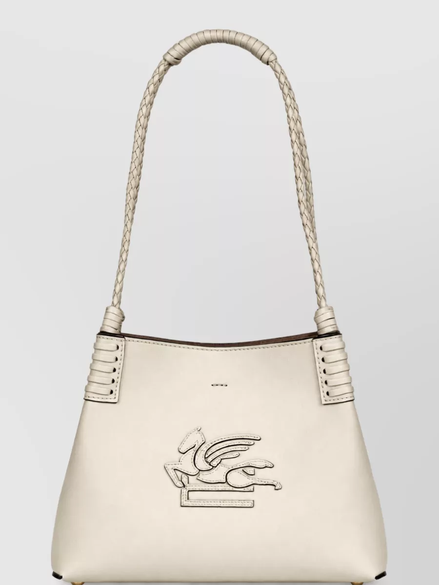 Etro Libra Small Shopper Tote Braided Handle