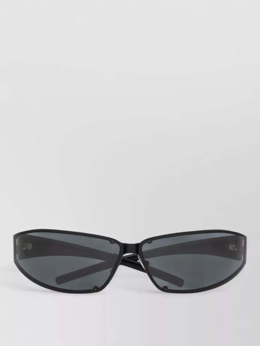 Saint Laurent acetate shield sunglasses