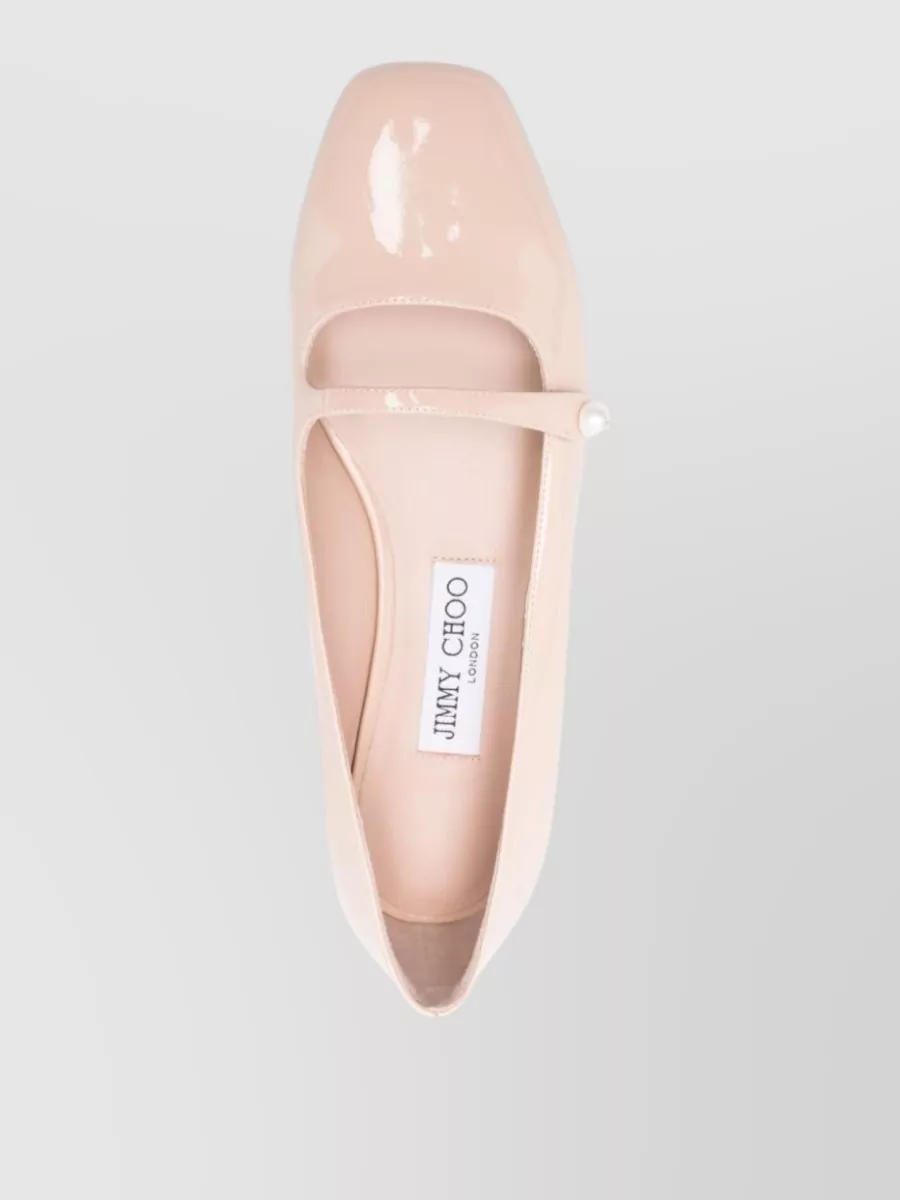 Jimmy Choo Patent Leather Ballerina Flats