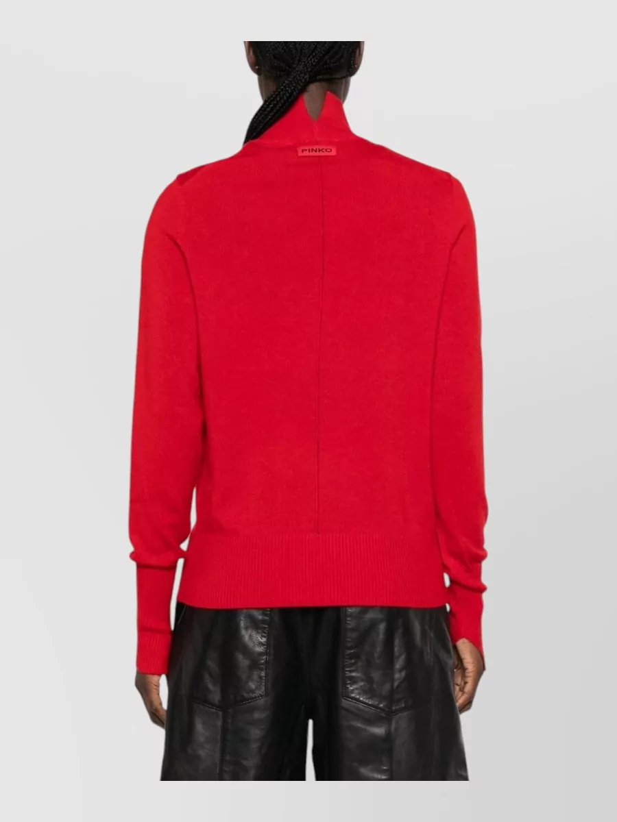 Pinko Cashmere Wool Crewneck Sweater