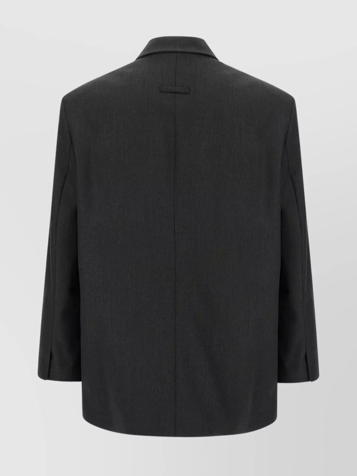 Fear Of God Tailored Single Button Blazer With Notched Lapel In Black