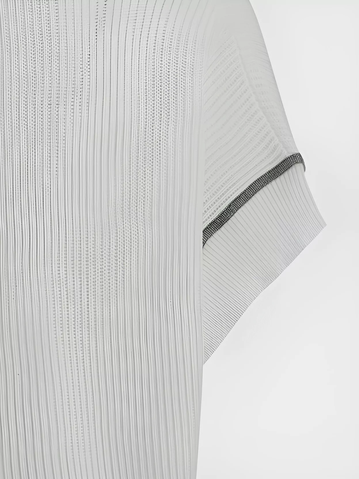 Brunello Cucinelli V-Neck Cotton Knit Top With Shiny Jewel Accents
