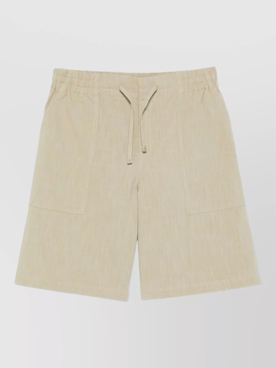 Drôle De Monsieur cotton bermuda shorts