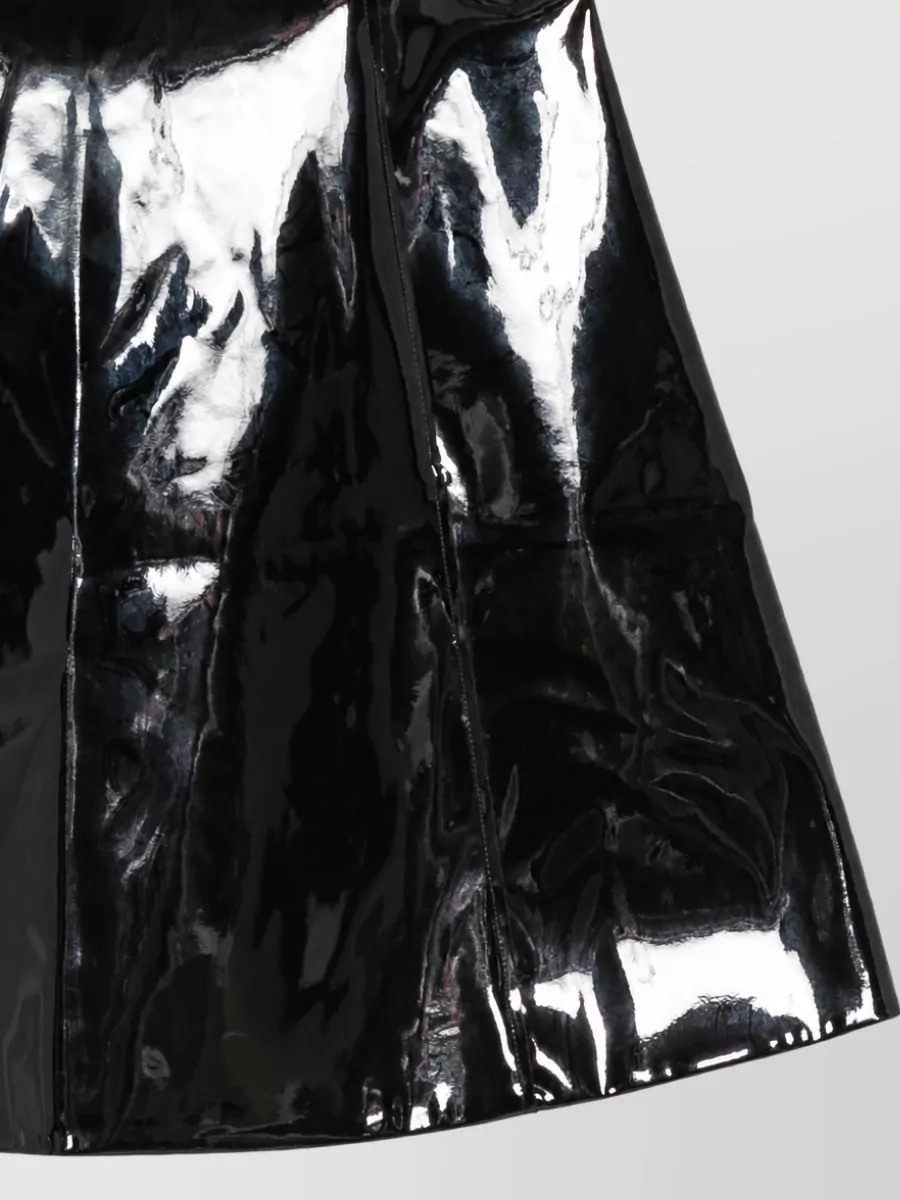 Emporio Armani Paneled A-Line Mini Skirt