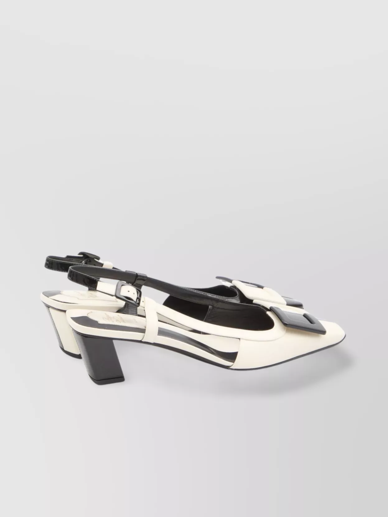 【関税&送料込】Roger Vivier Mesh Slingback Pumps Roger Vivier Belle Vivier Mesh Buckle Slingback Pumps