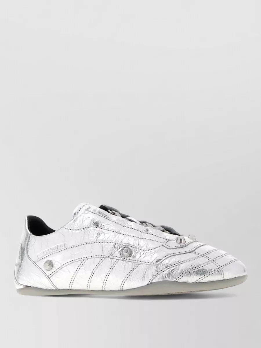 Balenciaga leather city sneakers