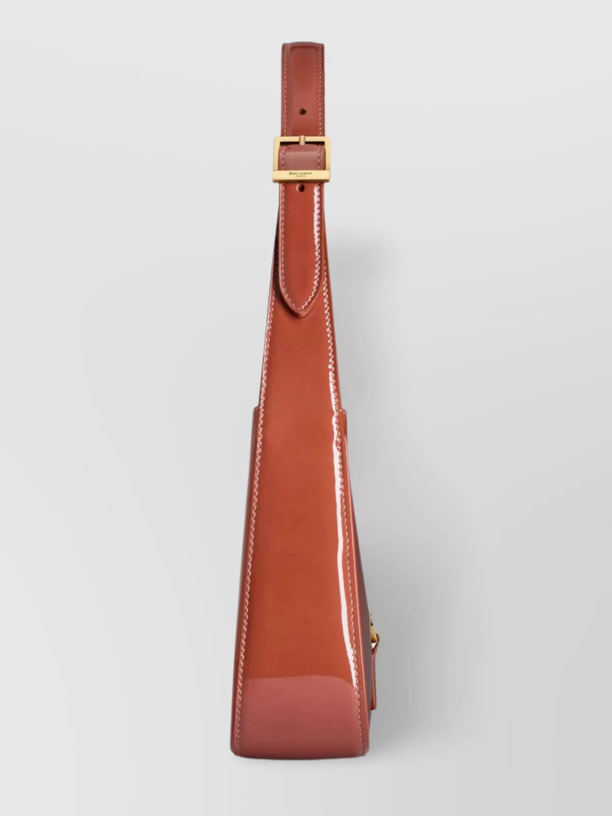 Saint Laurent 5 To 7 Patent Leather Shoulder Bag