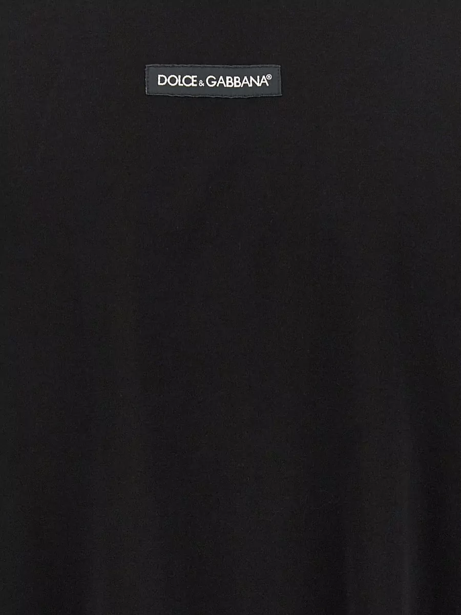Dolce&Gabbana Cotton Logo Patch T-Shirt