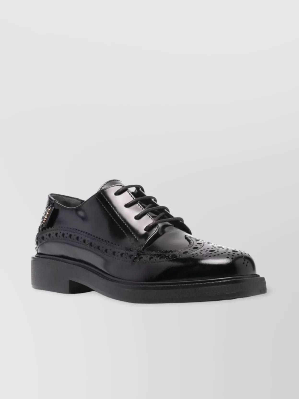 Tod's Logo Tag Lace-Up Brogue