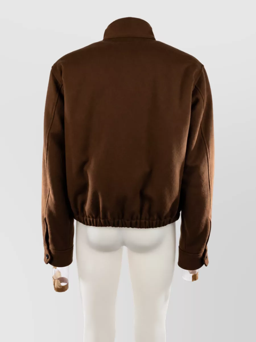 Bottega Veneta Cashmere Wool Relaxed-Fit Single-Breasted Coat