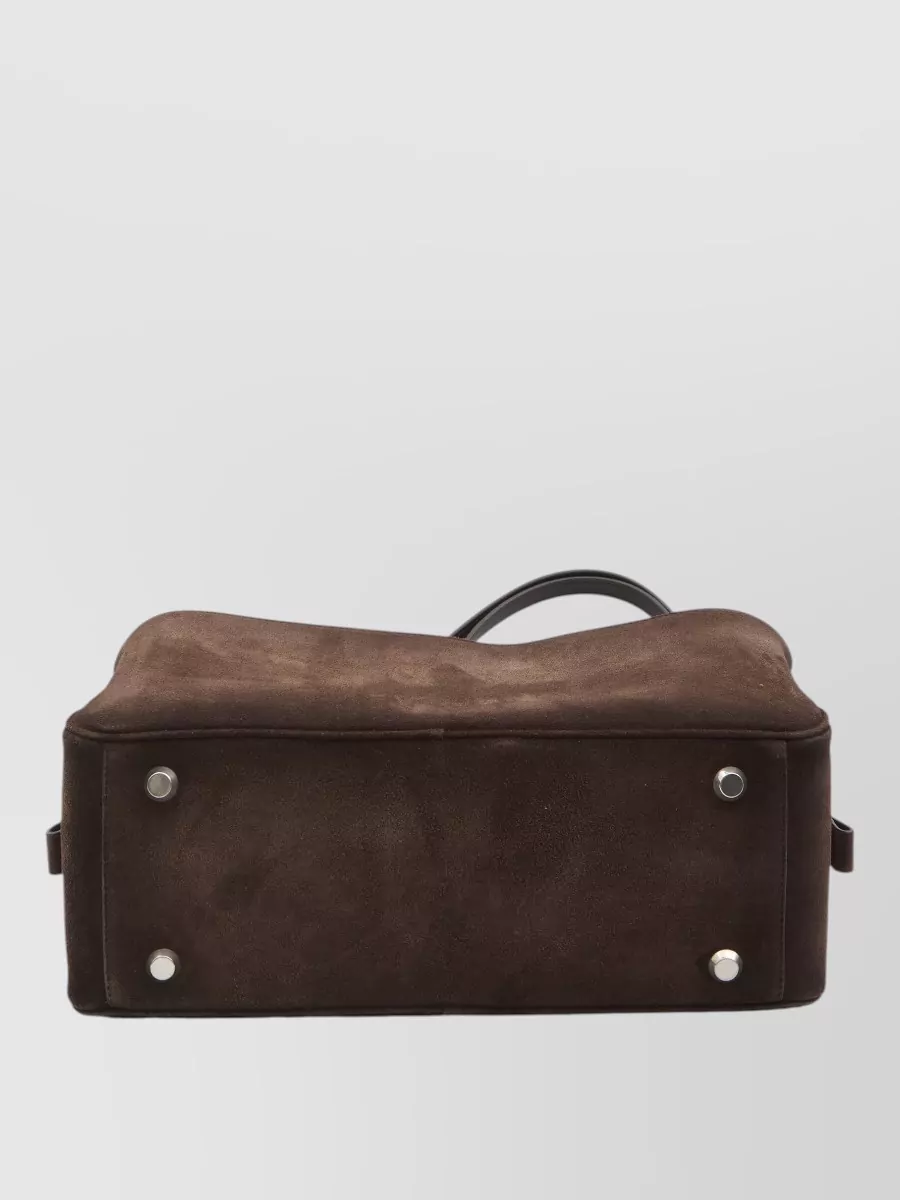 Balenciaga Carrie Small Leather Shoulder Bag