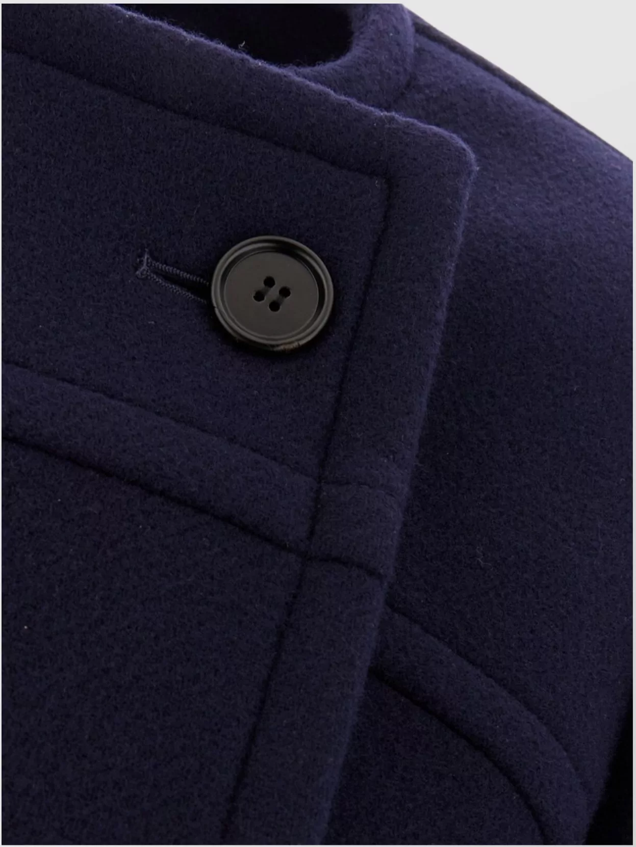 Chloé Wool Blend Boxy Coat