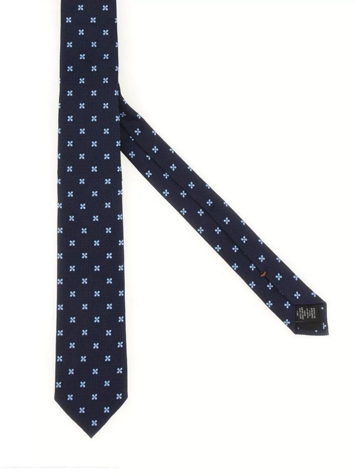 Zegna Jacquard Silk Tie Slim Silhouette
