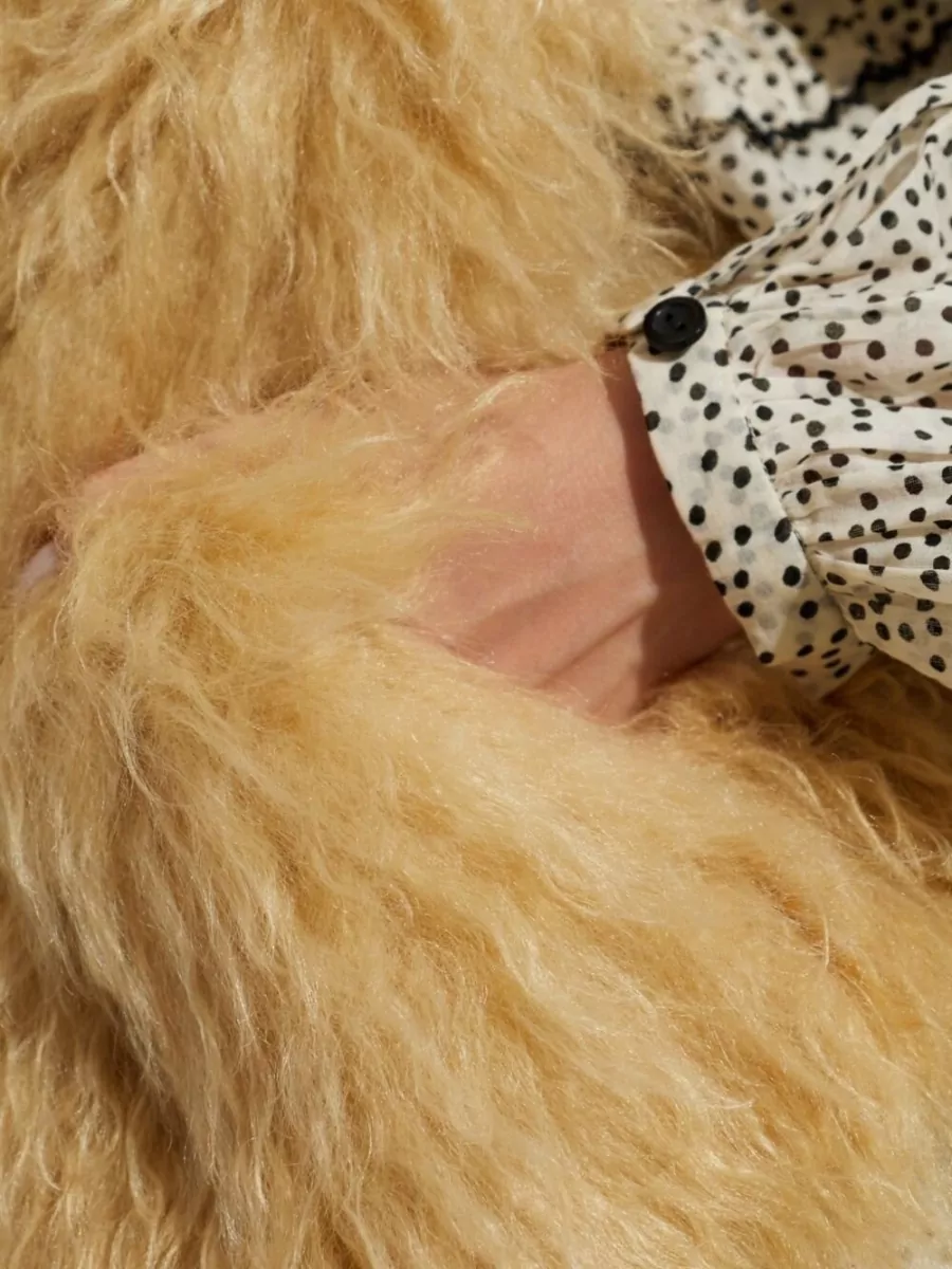 Isabel Marant Faux Fur Cropped Sleeveless Gilet