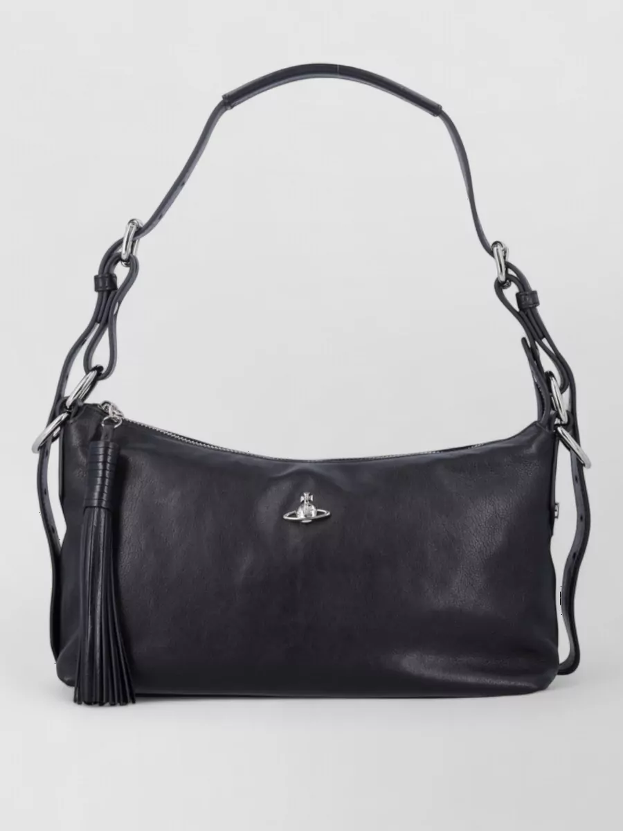 Vivienne Westwood Na leather shoulder bag