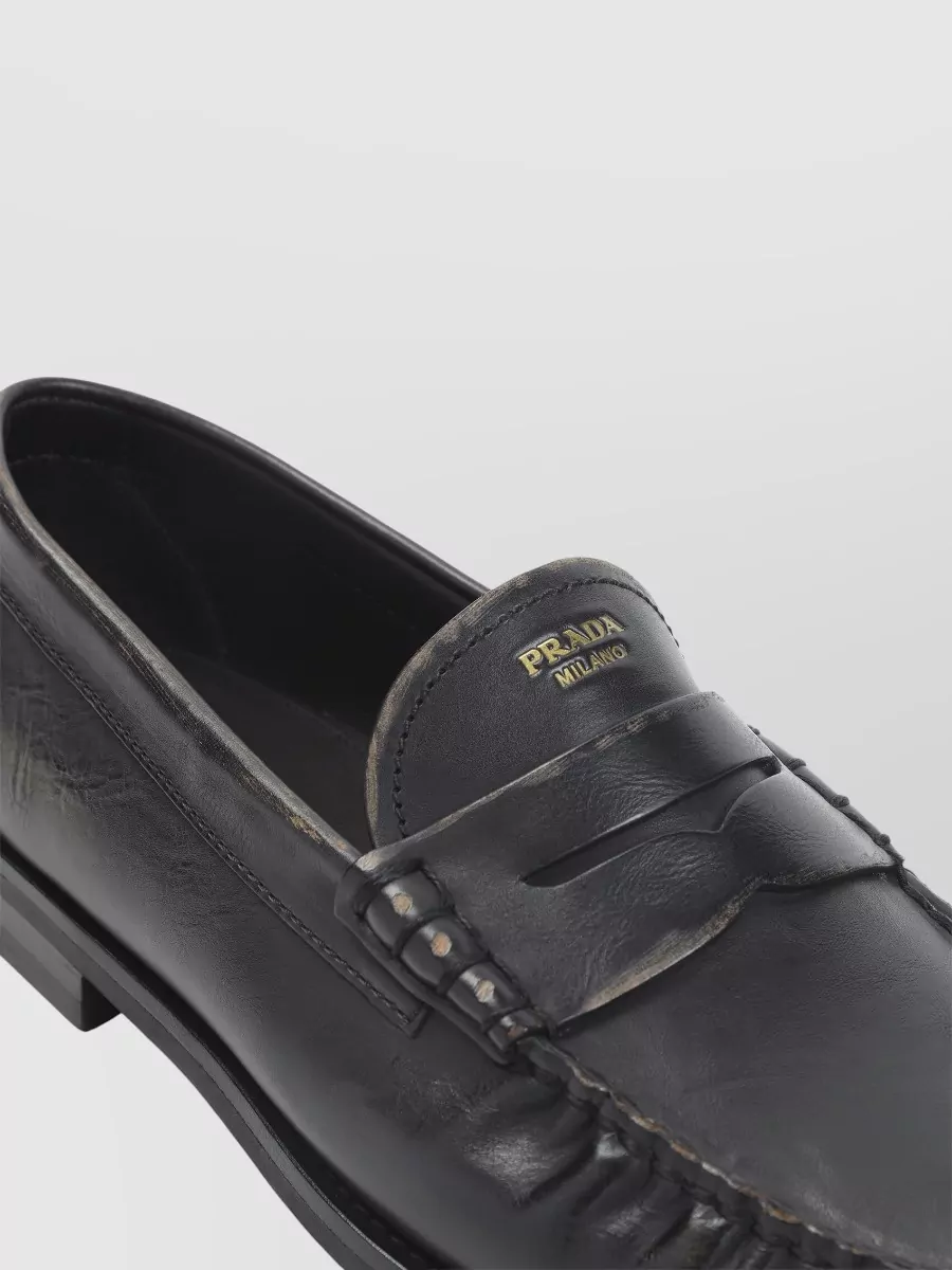 Prada Leather Loafers