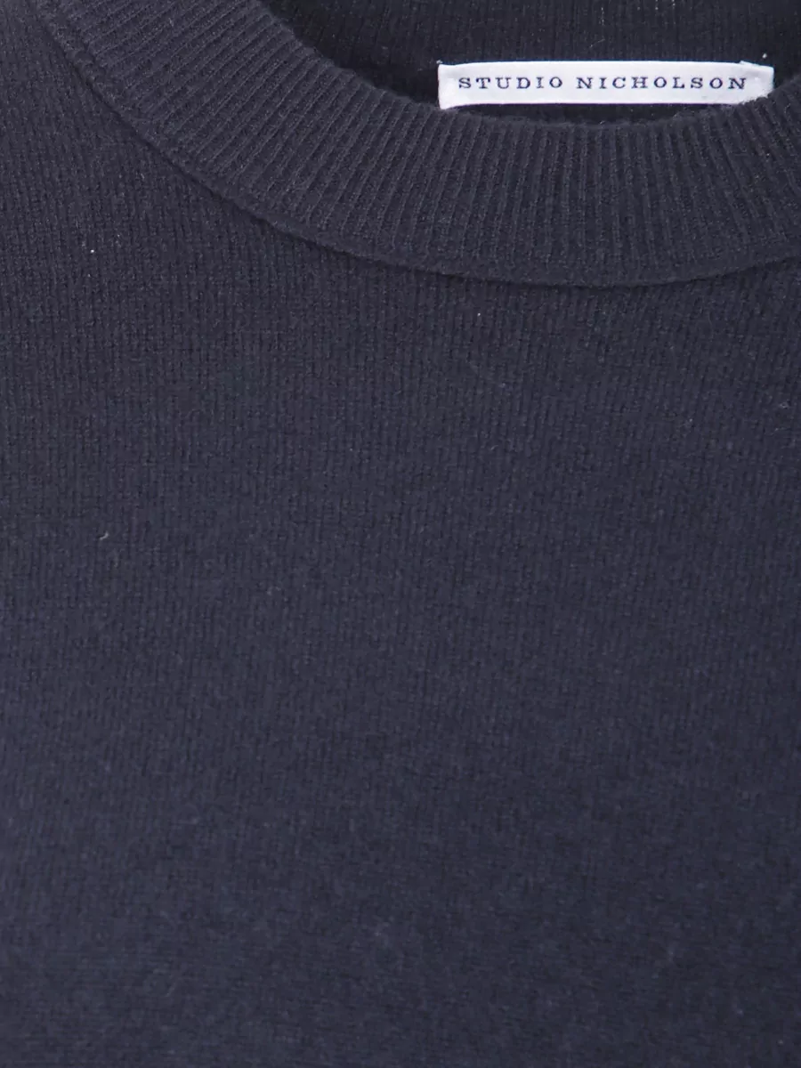 Studio Nicholson Cashmere Wool Crew Neck Jumper