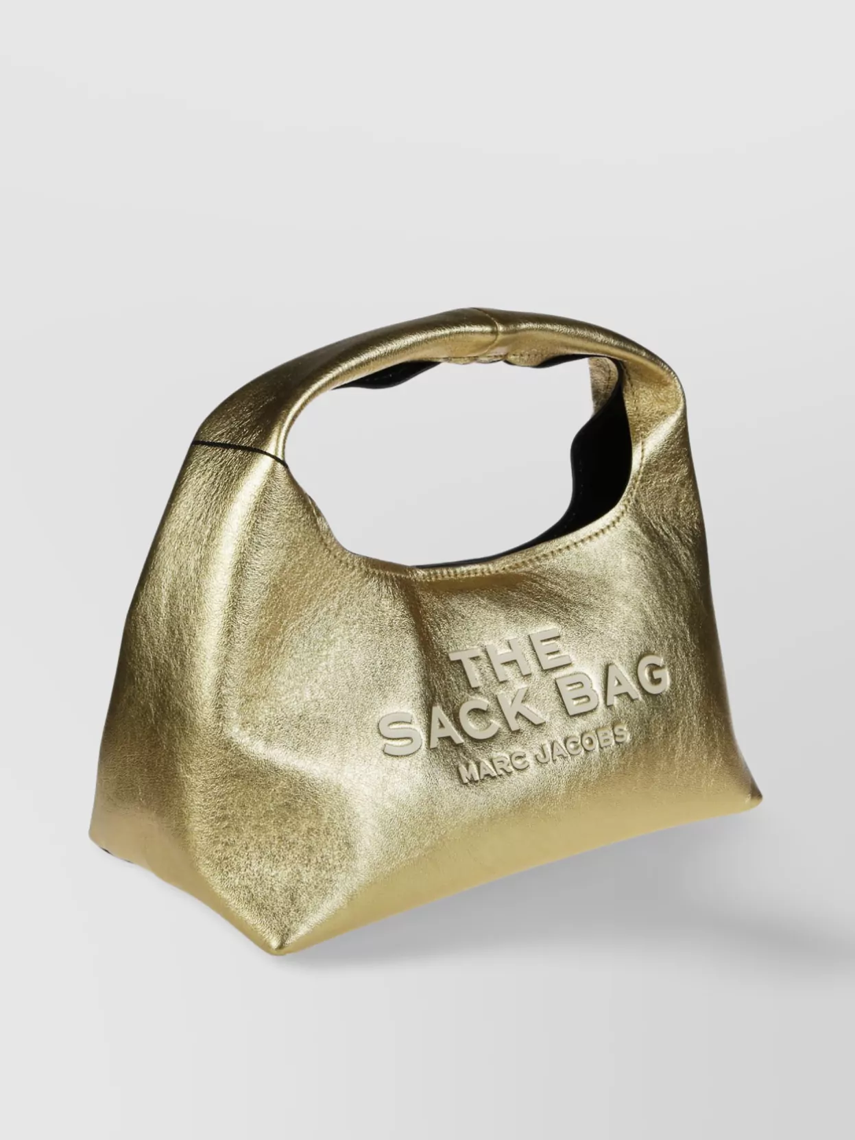 MARC JACOBS RECTANGULAR GOLD HANDLE BAG