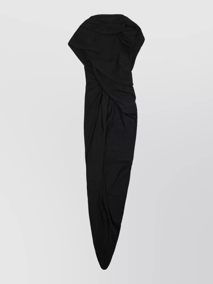 Balenciaga Draped Maxi Dress
