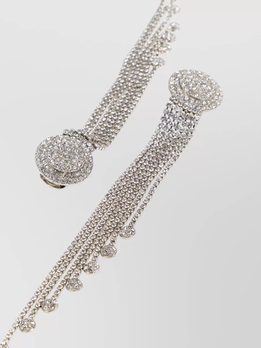 Alessandra Rich Embellished Earrings