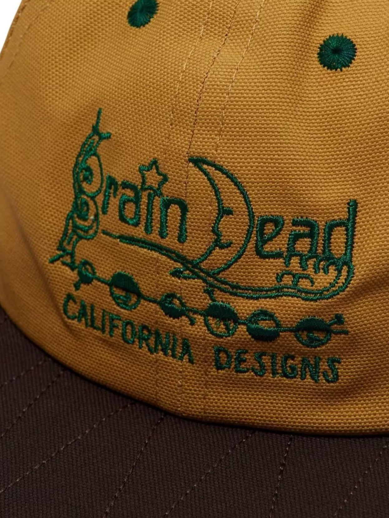 Brain Dead Strap Cotton Hat Eyelet Vents