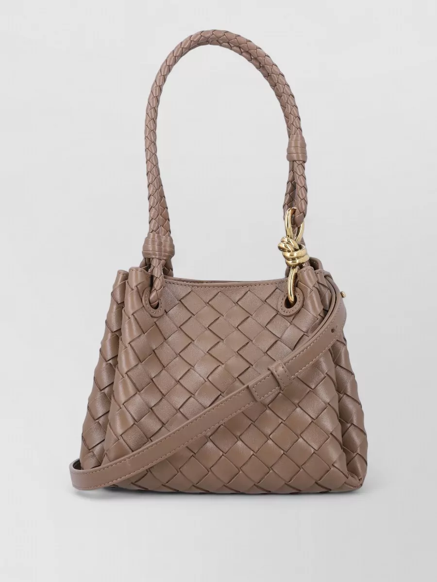 Bottega Veneta Parachute Small Leather Shoulder Bag