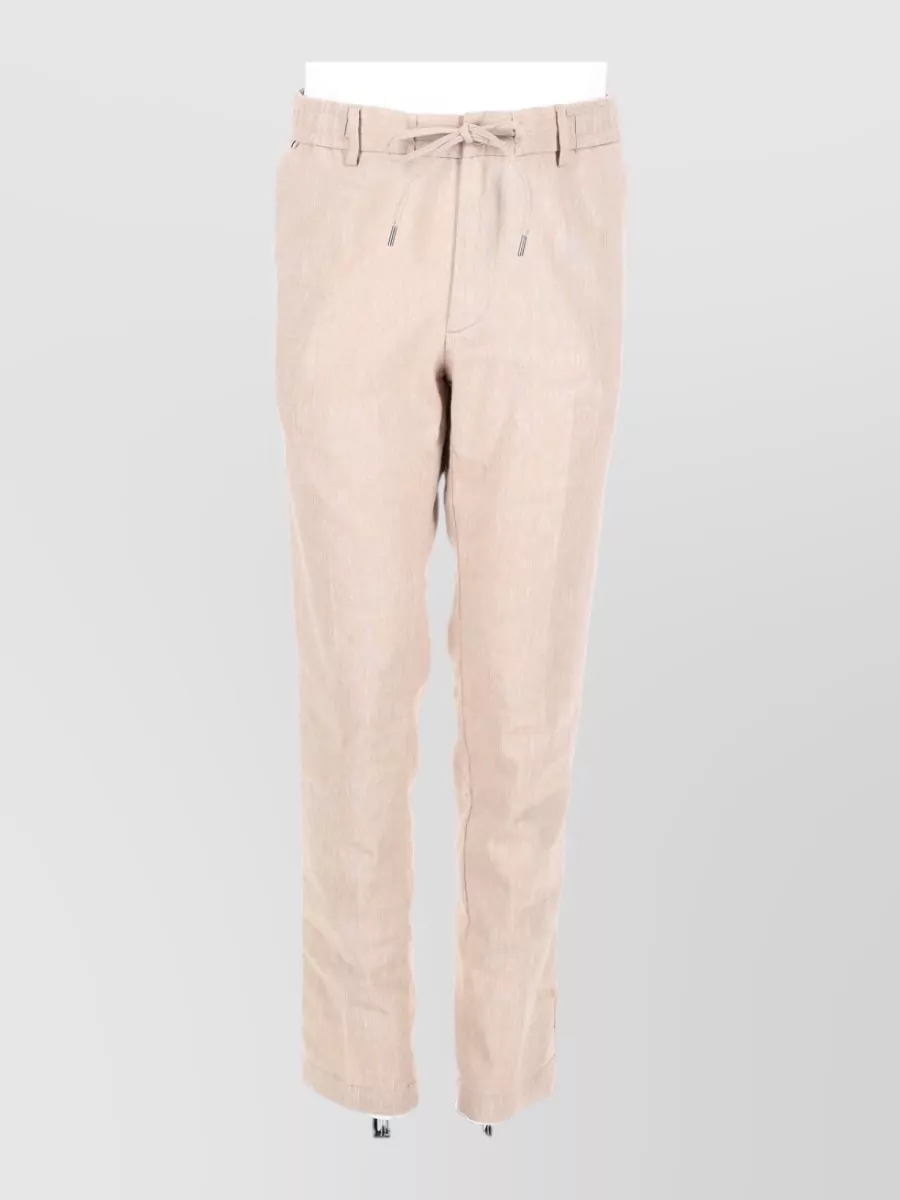 Boss Slim-fit straight-leg trousers