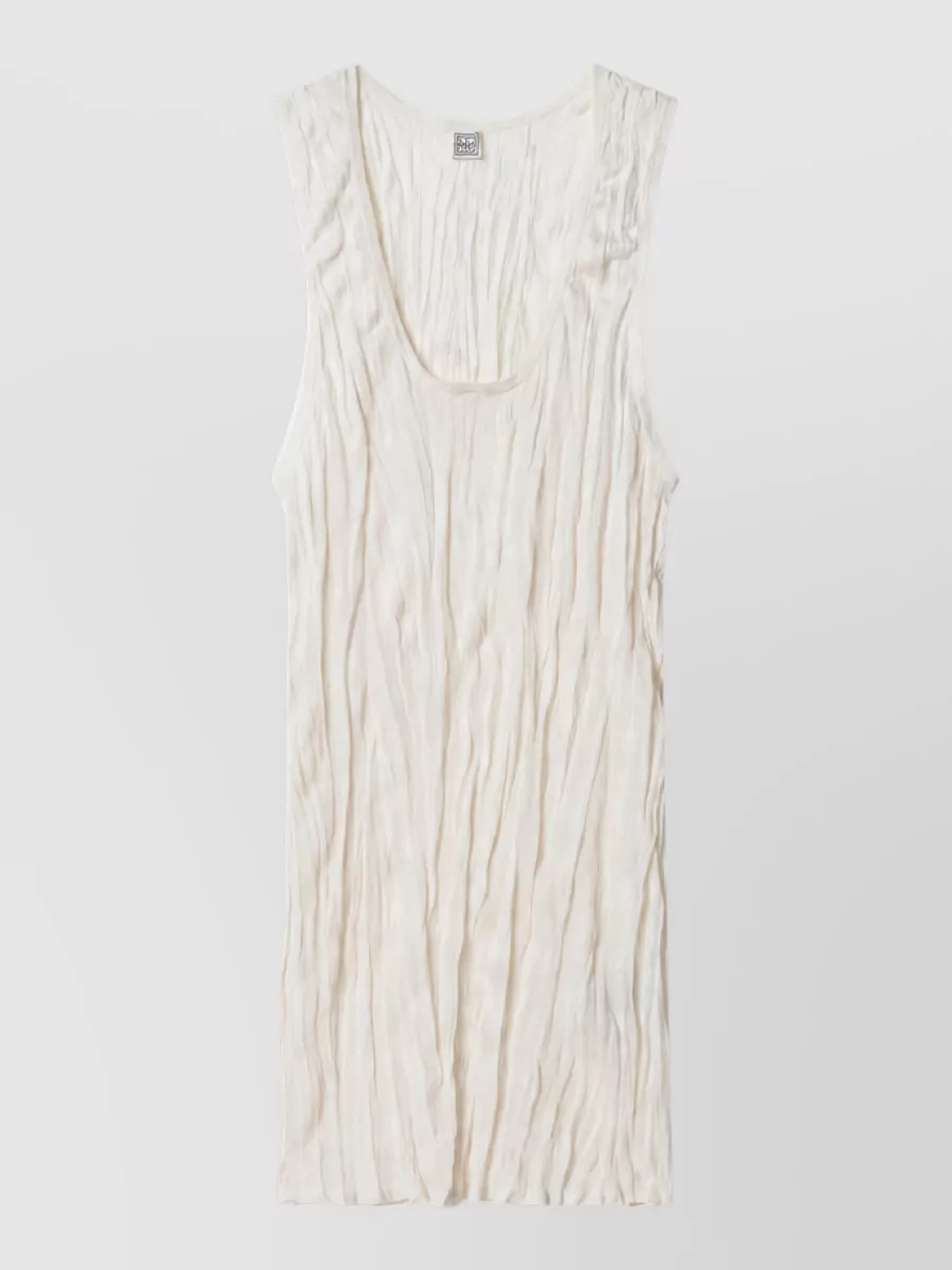 Totême Crinkled knit camisole