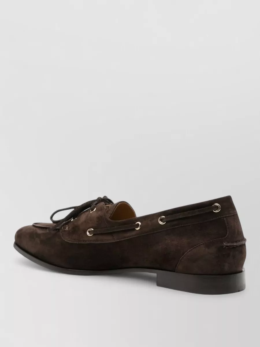 Bally Leather Boat Shoes