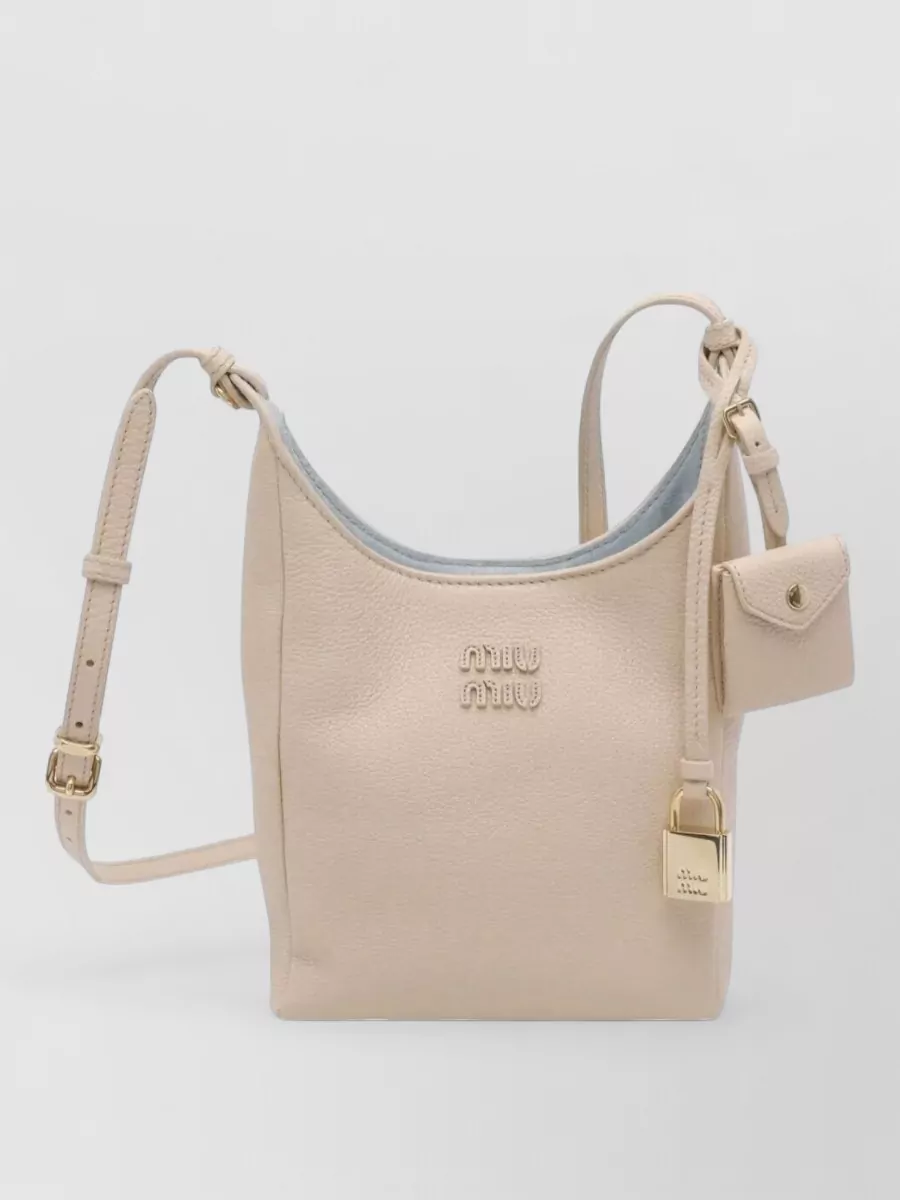 Miu Miu Na Leather Crossbody Bag
