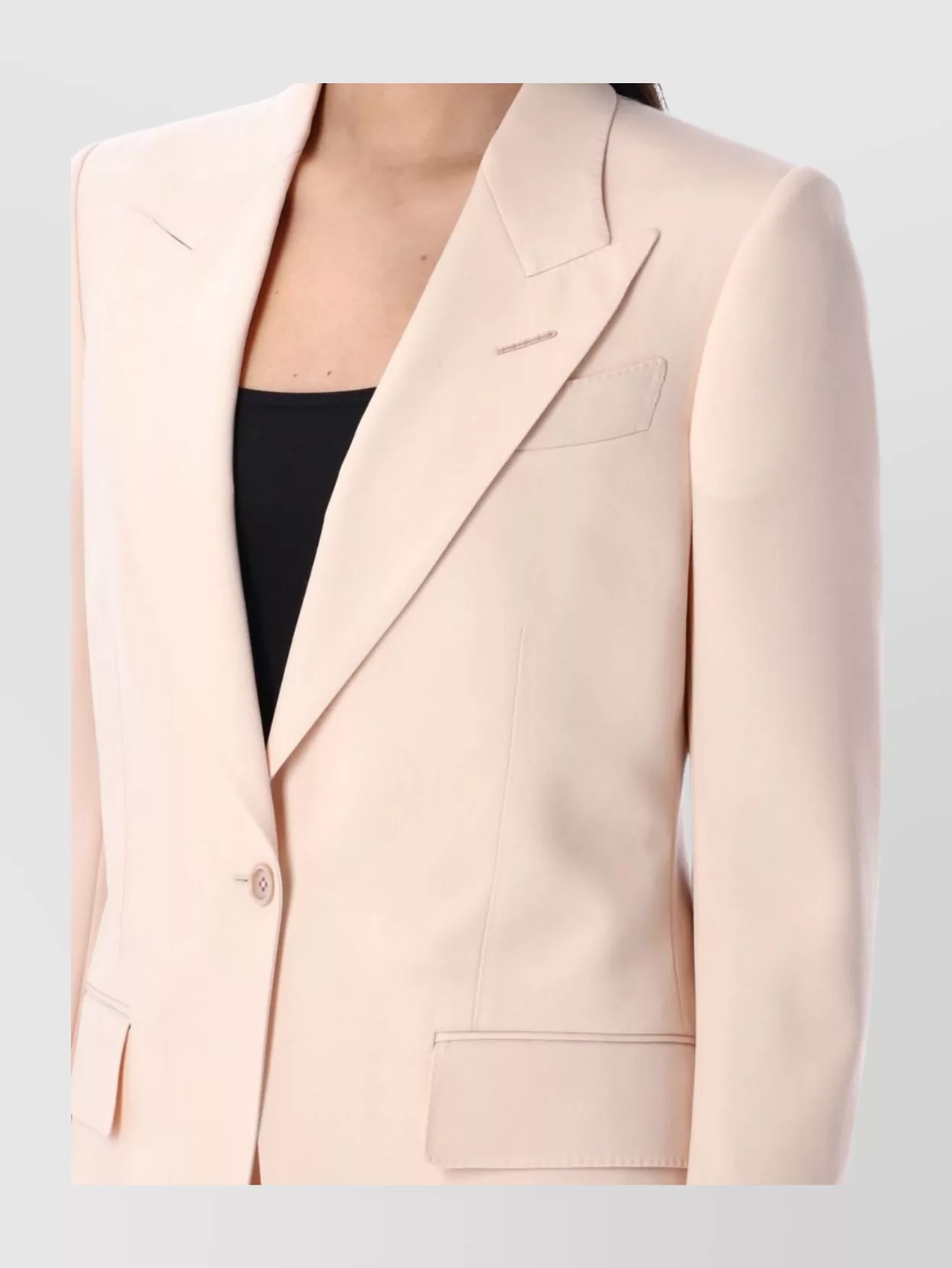 Tom Ford Single-breasted Wool-blend Blazer Jacket