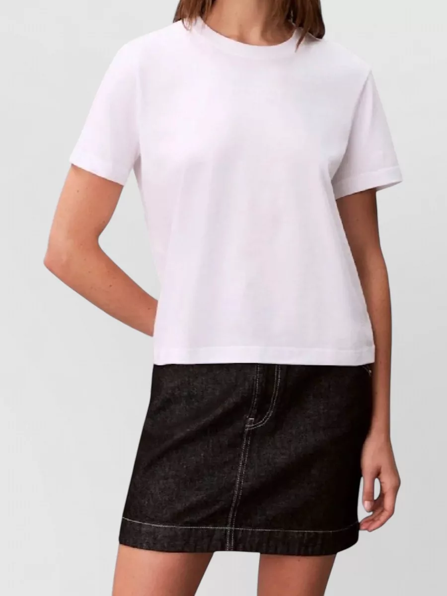 Calvin Klein Logo Pencil Skirt