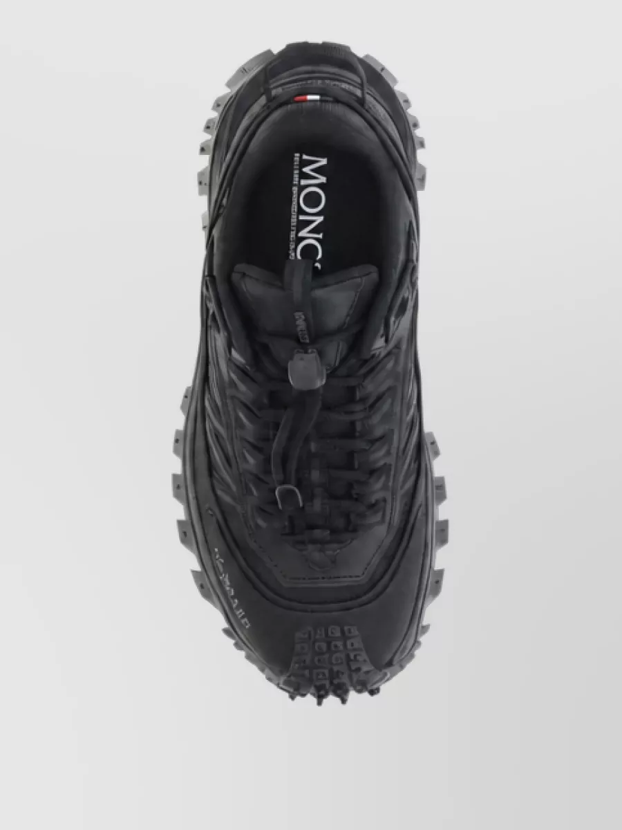 Moncler Leather Low-Top Sneakers