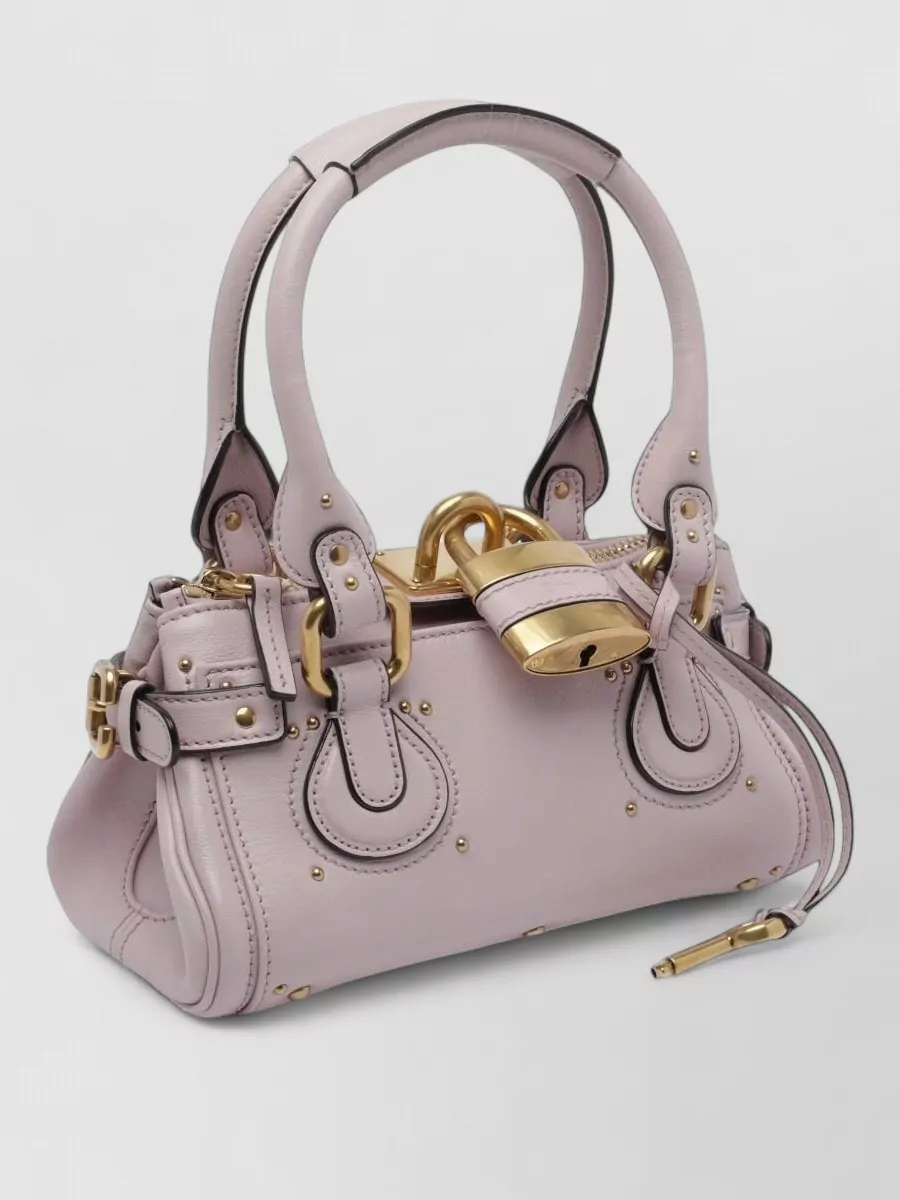 Chloé Paddington Small Leather Clutch Bag
