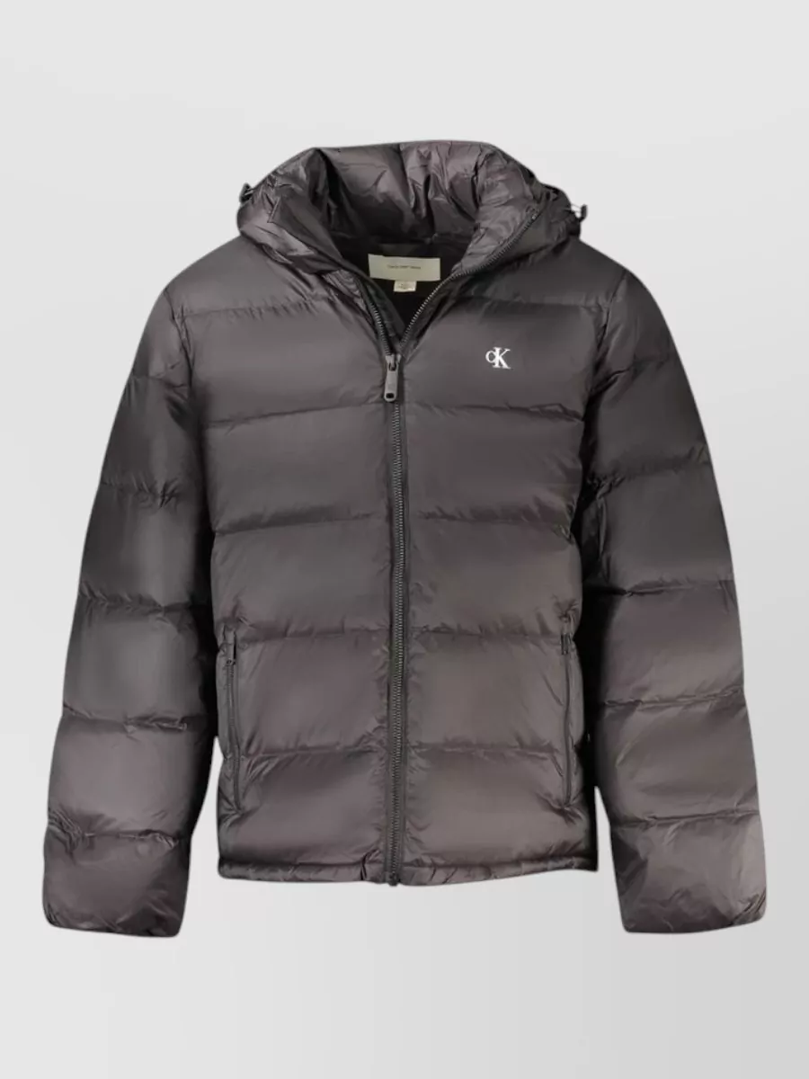 Calvin Klein hooded puffer jacket