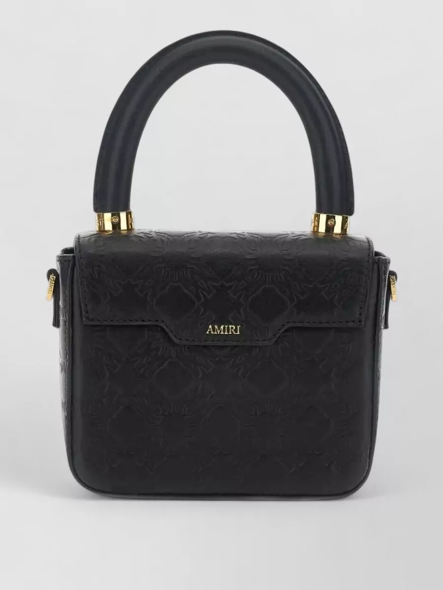 Amiri leather micro shoulder bag
