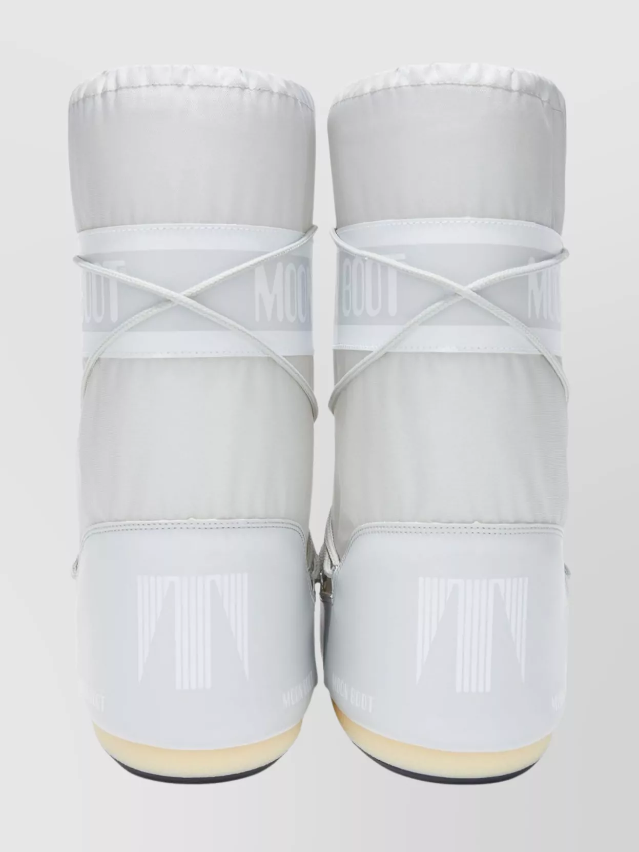 Moon Boot Logo Design Mid-Calf Round Toe Boots