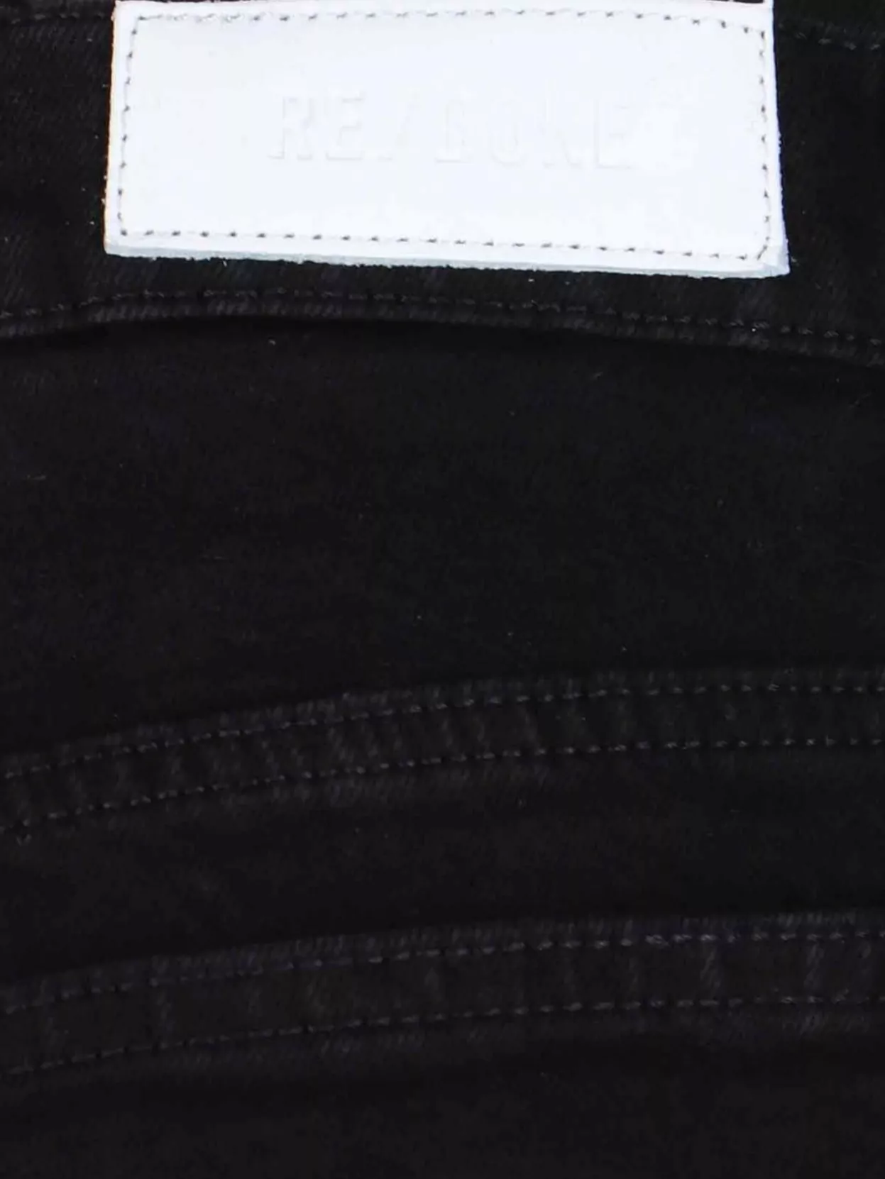 Re/Done Straight Leg Trousers With Pockets