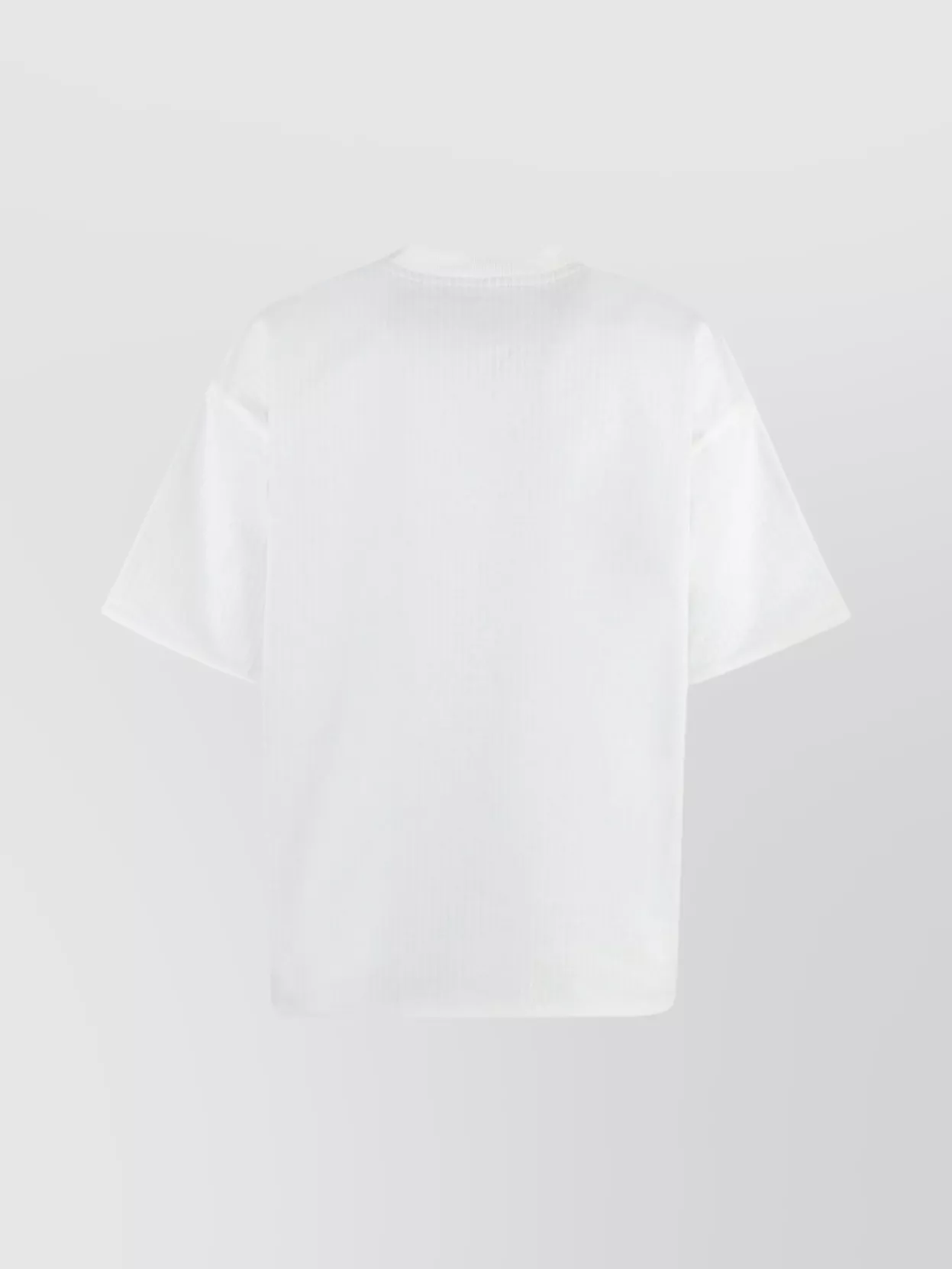 Bottega Veneta Ribbed Crew-Neck T-Shirt Striped Cuffs