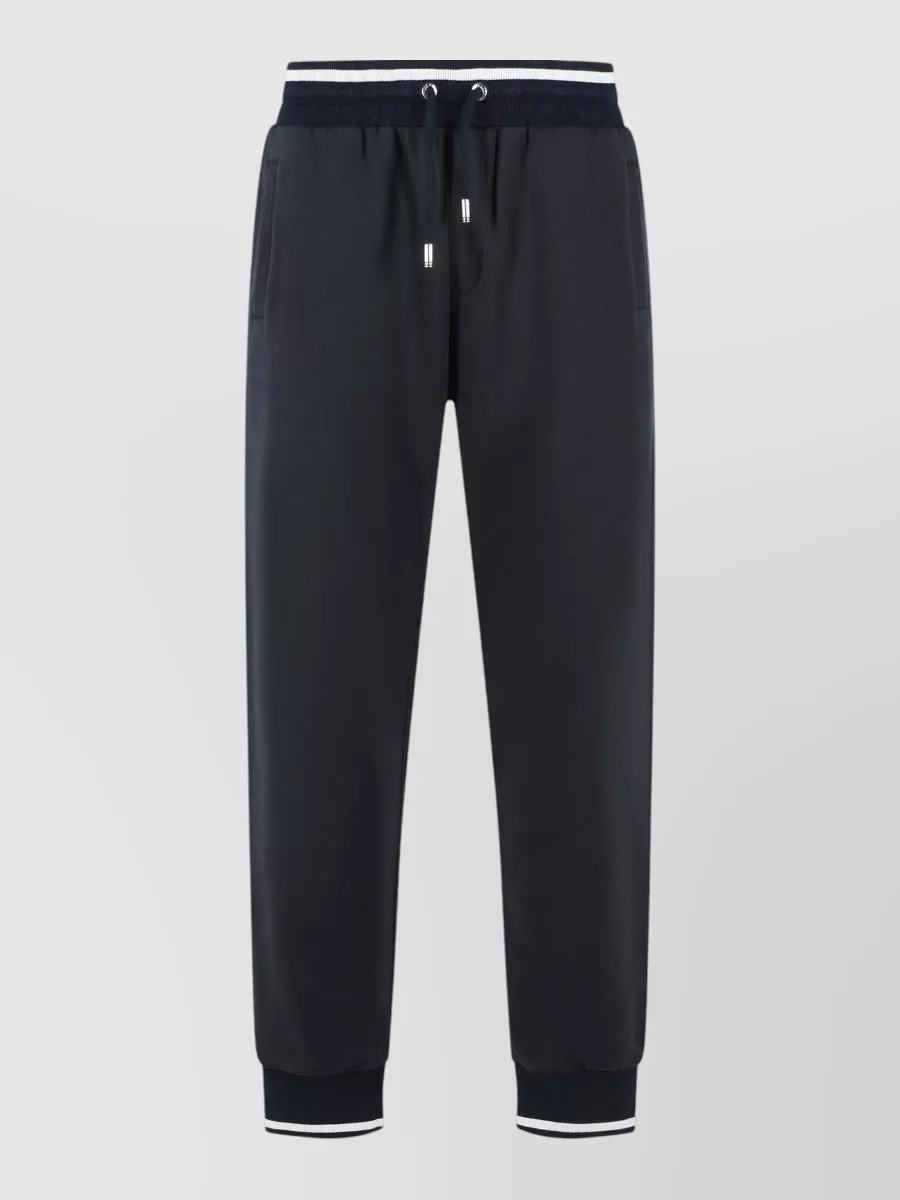 Dolce&Gabbana cotton track pants