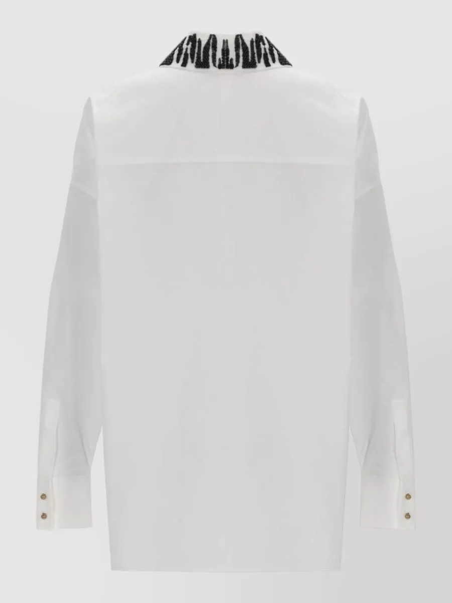 Max Mara Crystal-Embellished Shirt
