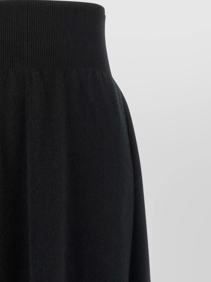 Extreme Cashmere Cashmere Blend High-Rise Flared Maxi Skirt
